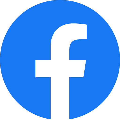 A blue and green circle with the facebook logo in it.